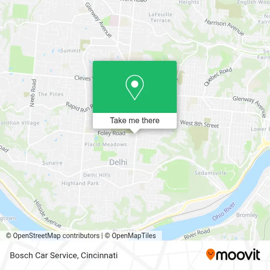 BOSCH Car Service map