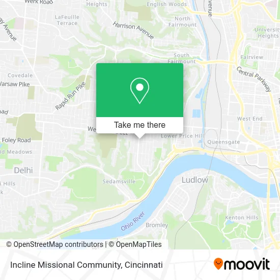 Incline Missional Community map