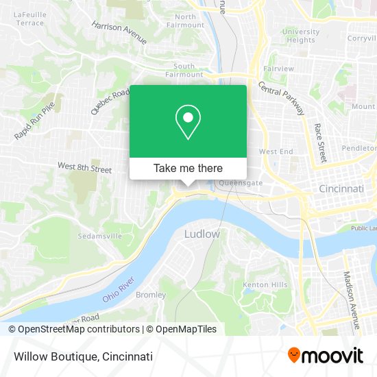 Mapa de Willow Boutique