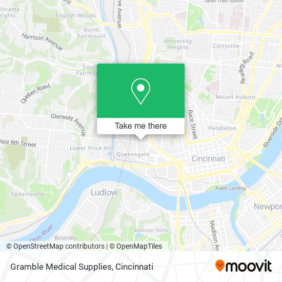 Gramble Medical Supplies map