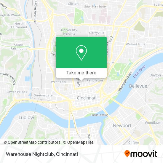 Mapa de Warehouse Nightclub