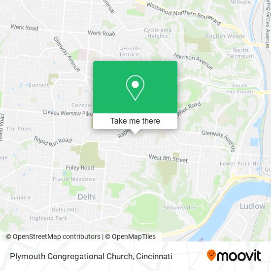 Mapa de Plymouth Congregational Church