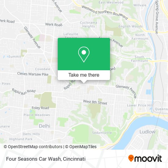 Mapa de Four Seasons Car Wash