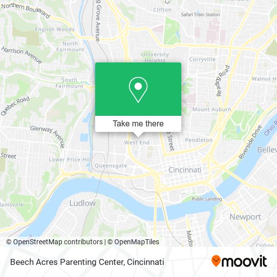 Beech Acres Parenting Center map