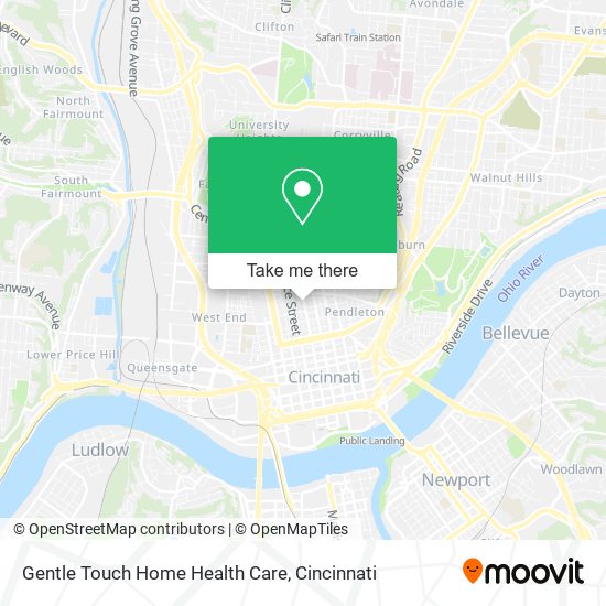 Mapa de Gentle Touch Home Health Care