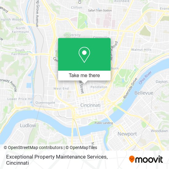 Exceptional Property Maintenance Services map