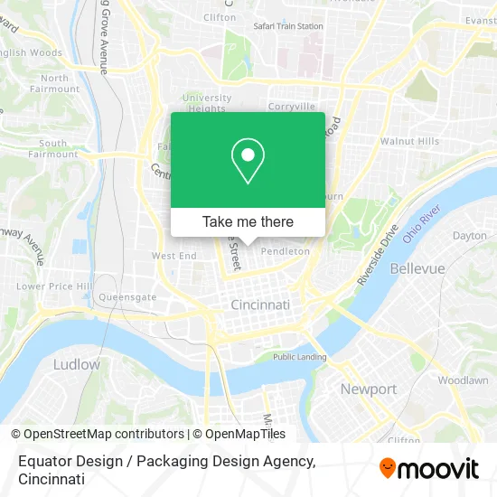 Equator Design / Packaging Design Agency map