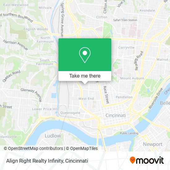 Mapa de Align Right Realty Infinity