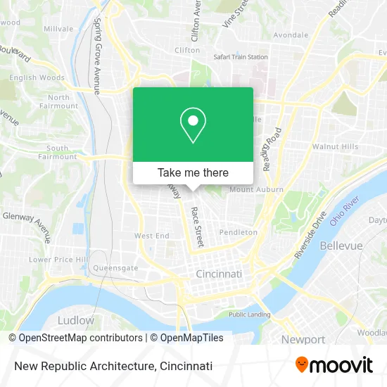 New Republic Architecture map
