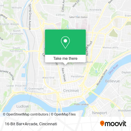 16-Bit Bar+Arcade map