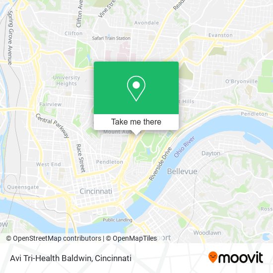 Avi Tri-Health Baldwin map