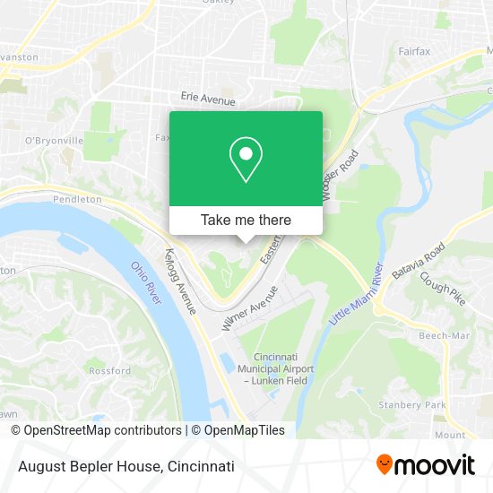 August Bepler House map
