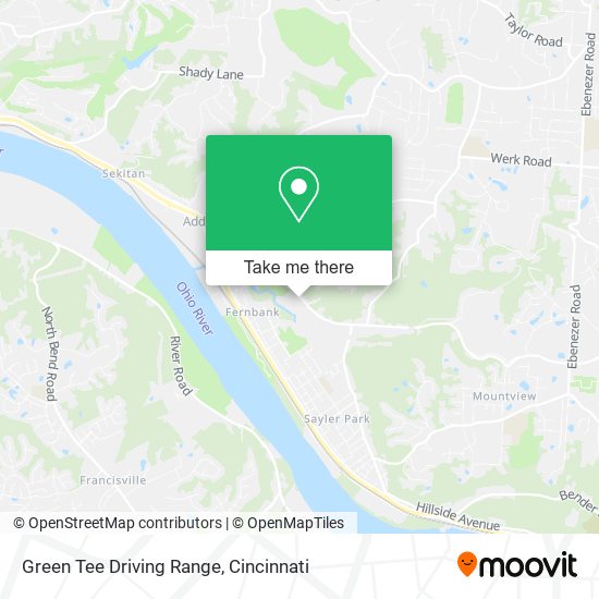 Mapa de Green Tee Driving Range
