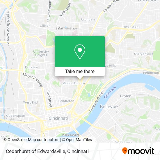 Mapa de Cedarhurst of Edwardsville
