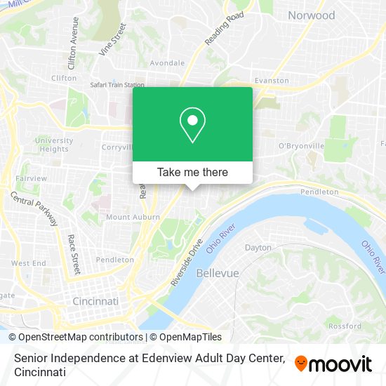 Senior Independence at Edenview Adult Day Center map