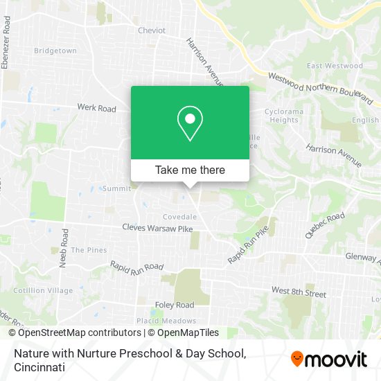 Mapa de Nature with Nurture Preschool & Day School