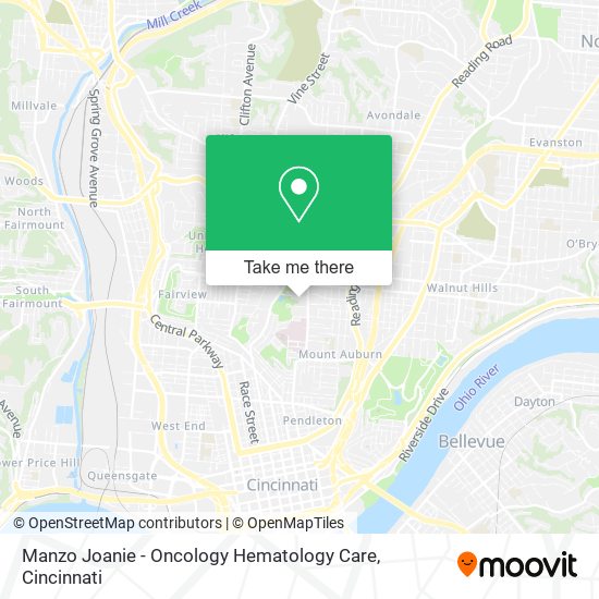 Mapa de Manzo Joanie - Oncology Hematology Care