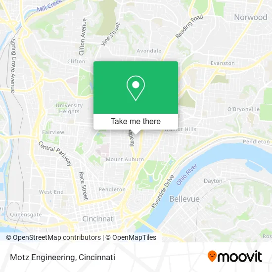 Motz Engineering map