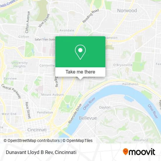 Mapa de Dunavant Lloyd B Rev