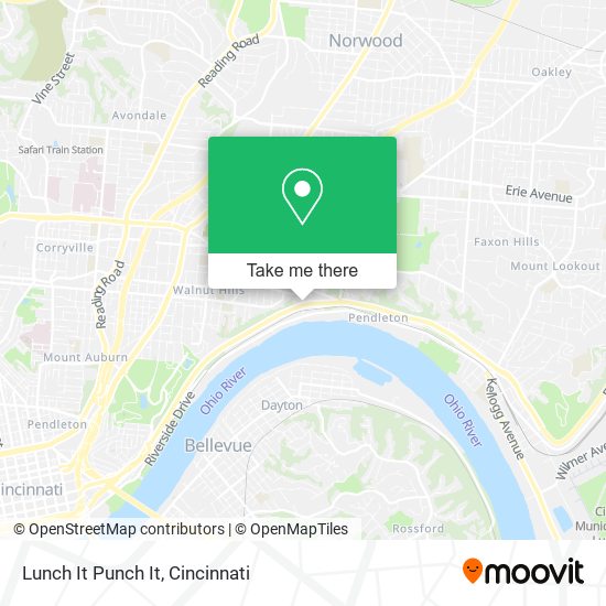 Lunch It Punch It map