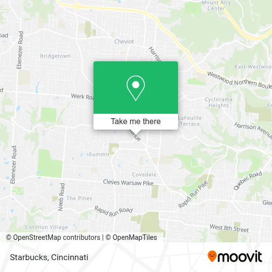 STARBUCKS map
