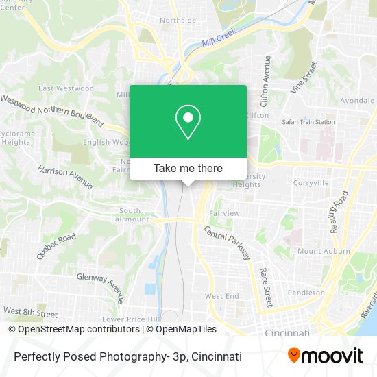 Perfectly Posed Photography- 3p map