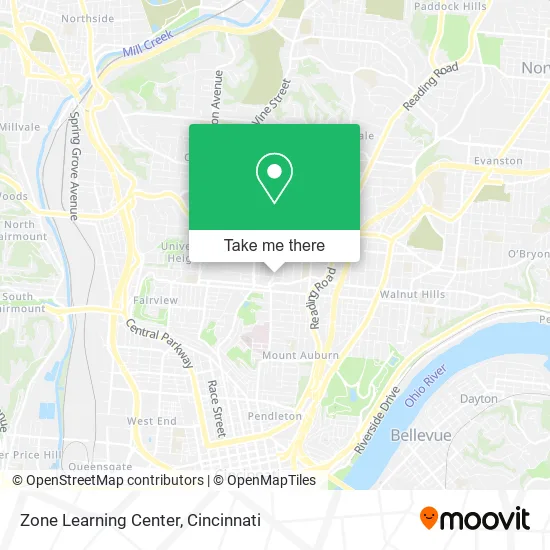 Zone Learning Center map