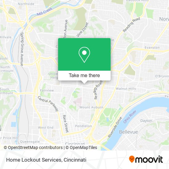 Home Lockout Services map