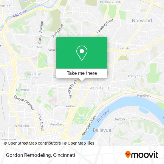 Gordon Remodeling map