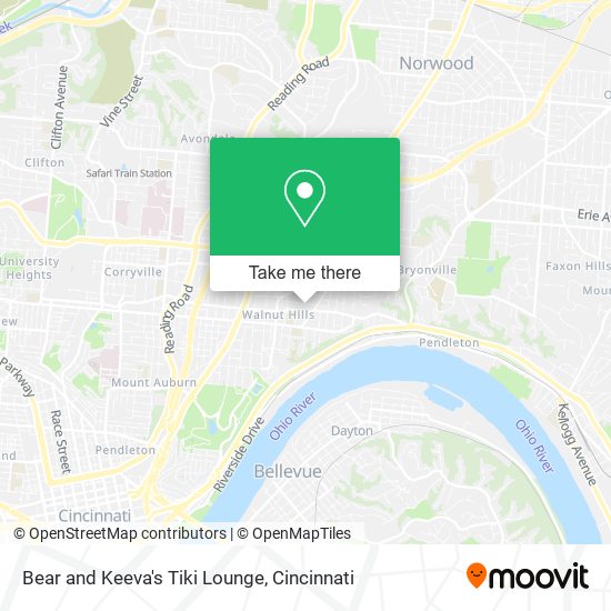 Bear and Keeva's Tiki Lounge map