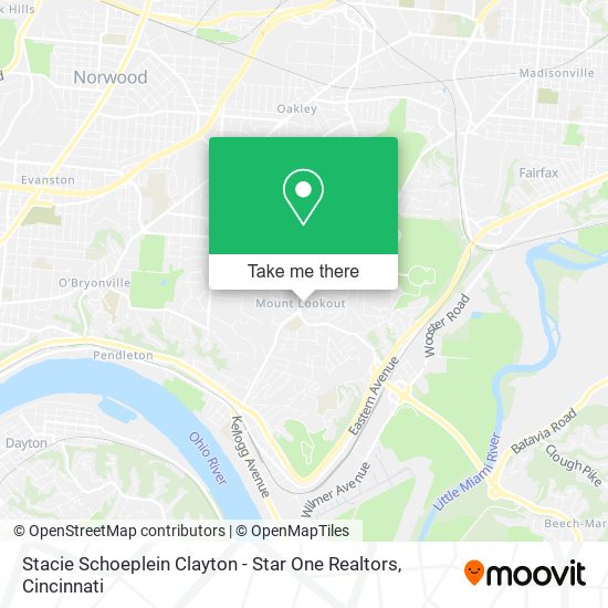 Stacie Schoeplein Clayton - Star One Realtors map