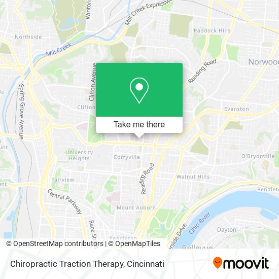 Chiropractic Traction Therapy map