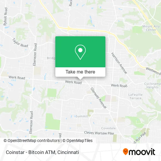 Coinstar - Bitcoin ATM map