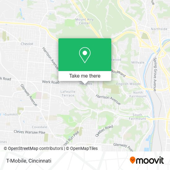 Mapa de T-Mobile