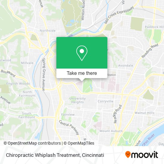 Mapa de Chiropractic Whiplash Treatment