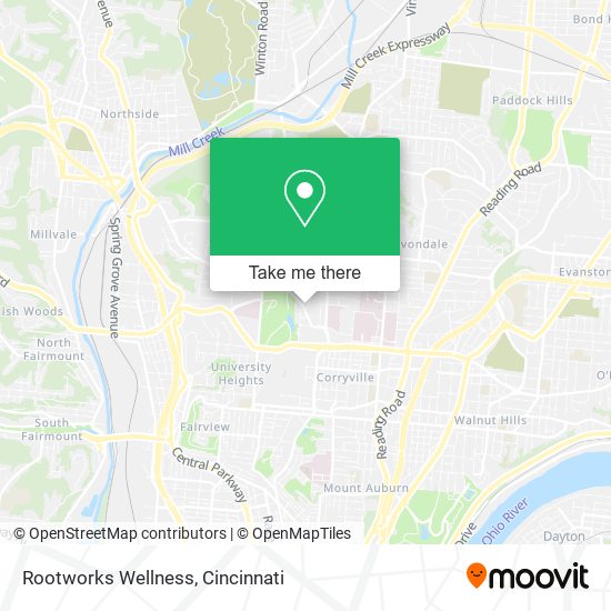 Rootworks Wellness map