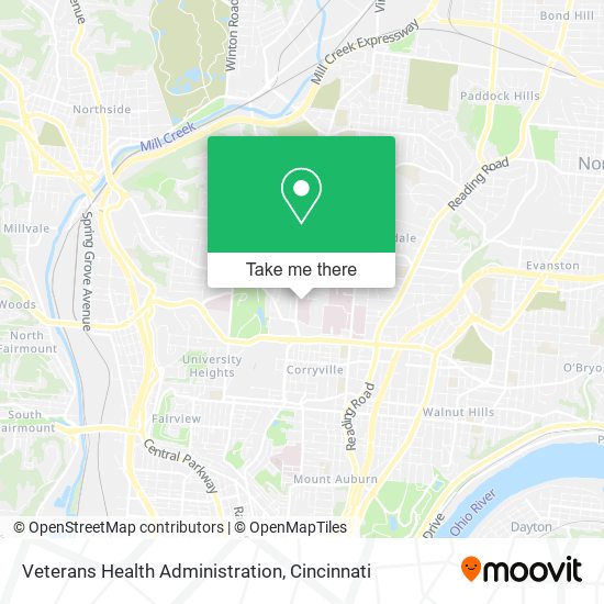 Veterans Health Administration map