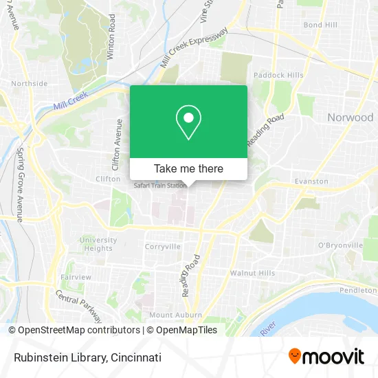 Rubinstein Library map