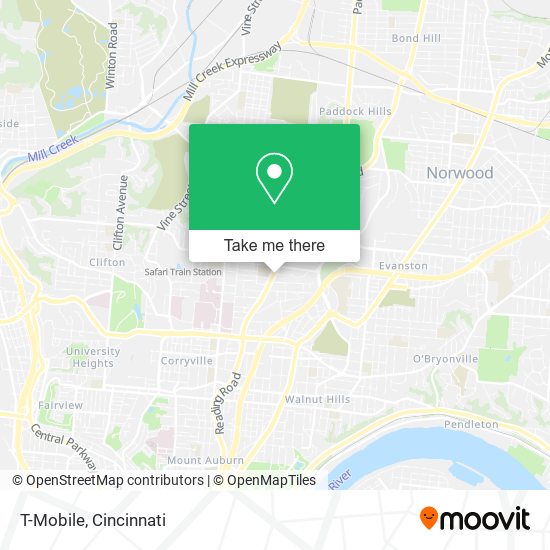 T-Mobile map