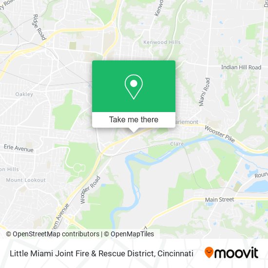 Little Miami Joint Fire & Rescue District map