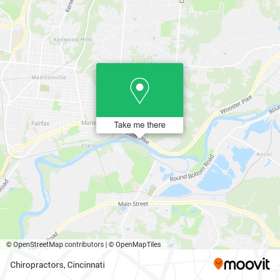 Chiropractors map