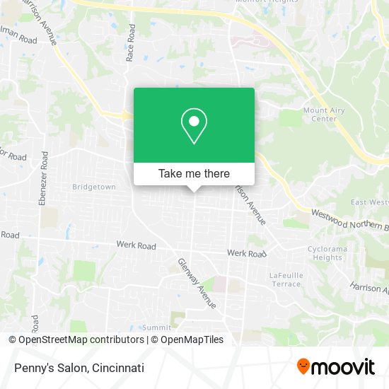 Mapa de Penny's Salon