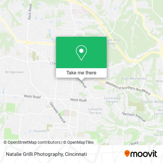 Natalie Grilli Photography map