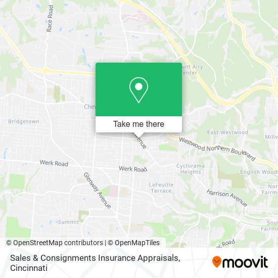 Mapa de Sales & Consignments Insurance Appraisals