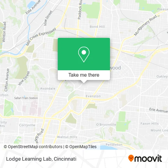 Lodge Learning Lab map