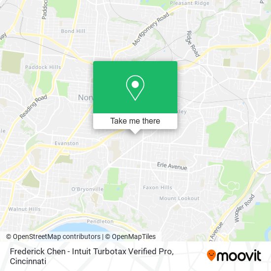 Mapa de Frederick Chen - Intuit Turbotax Verified Pro