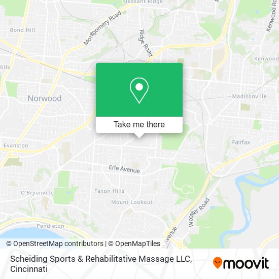 Scheiding Sports & Rehabilitative Massage LLC map