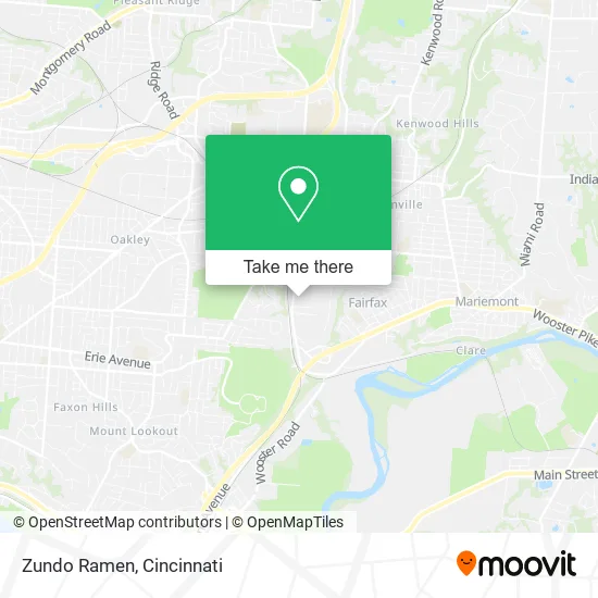 Zundo Ramen map