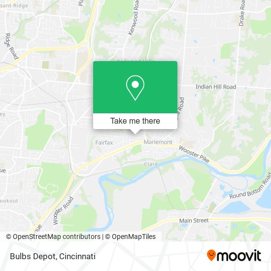 Bulbs Depot map