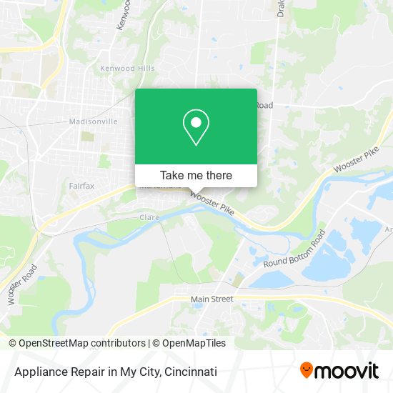 Mapa de Appliance Repair in My City